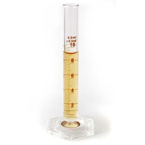 High Quality Borosilicate <b>Glass</b> Hexagonal Base <b>Measuring</b> Cylinders 5ml to 2000ml Capacity with Spout for Scientific Labs - Product Image 5