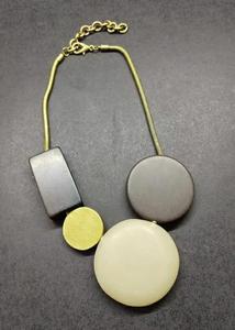 Haute Qualité Bois Et Résine Mode Top Design Long Gland Collier Bohême À La Main Bois Résine Pendentif Collier - Product Image 3