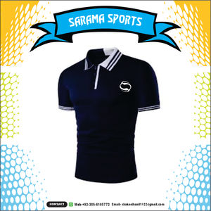 Vente en gros de polos brodés avec logo personnalisé Broderie Impression et logo personnalisé et design personnalisé, - Product Image 6