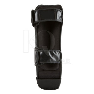 Protège-tibias en cuir de qualité supérieure, durables, robustes, protection professionnelle, ajustement confortable, parfaits pour l'entraînement au football et aux sports - Product Image 4