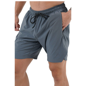 Men's Single <b>Layer</b> Drawstring Basketball Sports Shorts Summer Shuttle Solid Color Casual Sports Fitness Quick Dry Print Pattern - Product Image 1