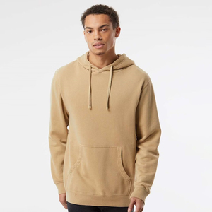 Ropa de calle personalizada para hombre, lavada con ácido de doble capa Sudadera con capucha, jersey en blanco de lana de algodón desteñido al sol, cuello de cuerda, estampado de invierno 3XL - Product Image 1
