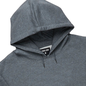 ชุดวอร์มใส่ได้ทั้งผู้ชายและผู้หญิงชุดวอร์มแบบเรียงซ้อนกันโอเวอร์ไซส์วินเทจสีเทา - Product Image 2