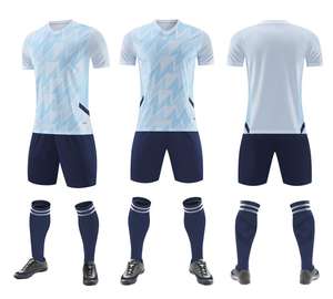 Uniforme de fútbol de secado rápido de alta calidad para hombres, camiseta juvenil con logotipo personalizado, ropa de entrenamiento única para adultos, Conjuntos recién llegados, equipos - Product Image 2