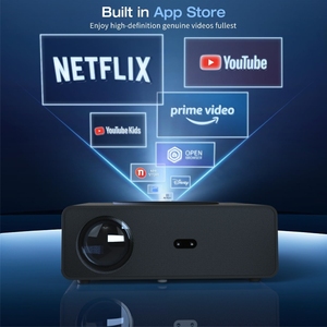 Nâng Cấp Mới 3 + 64G Android 12 Hệ Thống Rạp Hát Tại Nhà Máy Chiếu 11000 Lumens 1080P 4K LED LCD Full HD Siêu Cao Máy Chiếu - Product Image 3