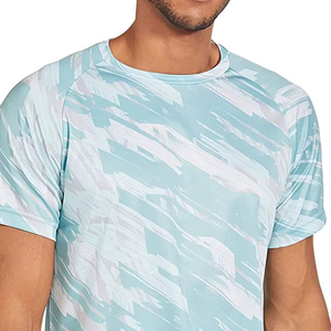 T-shirt en coton uni pour homme, basique, confortable, tissu doux, fournisseur de logo personnalisé - Product Image 4