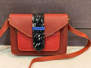 Nouveau Western élégant Multi cuir recyclé couleur trapu sac à bandoulière haute qualité en cuir sac à main coloré femmes côté sacs à bandoulière - Product Image 2