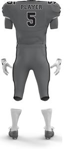 Prix usine Sublimation 12 Panneau Maillot de match de football américain Maillots personnalisés Uniforme de football américain Uniformes de match d'équipe - Product Image 6