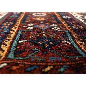 Alfombra de Lana Azul Anudada a Mano Aalam Paem-85, Rectangular 9x12, con Diseño de Medallón Tipo Rompecabezas, para Pasillo, Entrada y Sala de Estar - Product Image 3