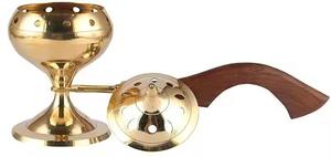 Soporte de incienso Loban, paquete de madera aromática de latón para el hogar, Hotel, boda o restaurante, fragancia decorativa para decoración interior - Product Image 4