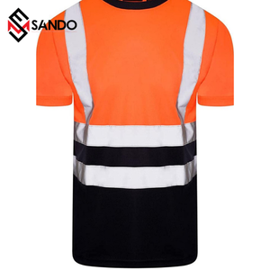 Chaleco DE SEGURIDAD reflectante de alta visibilidad personalizado unisex, material de algodón y poliéster, malla a prueba de agua, logotipo personalizado para hombres y mujeres - Product Image 3