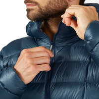 Chaqueta Acolchada de Invierno para Hombre, de Alta Calidad, con Cuello Alto, Brillante, Resistente al Viento, Ligera, con Cierre, Personalizable, en Oferta