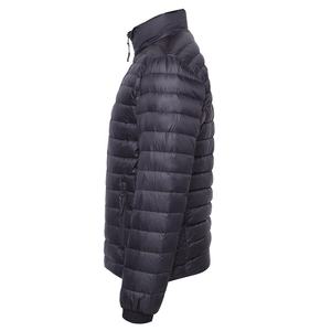 Mens Winter Puffer Jacket Bubble Design Windproof <b>Waterproof</b> Custom Outdoor <b>Warm</b> Canvas Front Logo Polyester - Product Image 2