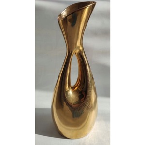 Diseño personalizado hecho a mano mejor para la decoración del hogar florero dorado y florero hecho a mano mejor decoración interior y diseño hecho a mano - Product Image 1