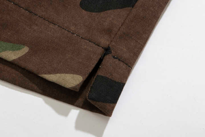 Shorts de jogging pour hommes de qualité supérieure confortable doux camouflage coton respirant taille moyenne shorts de bain décontractés motif solide - Product Image 5