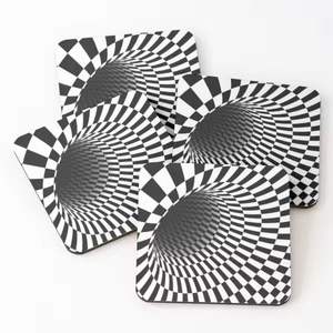 Gran Oferta personalizada al por mayor Mini fabricante de paletas de madera artesanales posavasos conjunto Natural sin terminar 4 "posavasos de madera redondos - Product Image 4