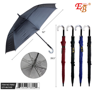 52 \ "ombrello da sposa pieghevole automatico a colori assortiti 36 pz/CS piega all'indietro con costole di grandi dimensioni 8k con Design a tre pieghevoli - Product Image 1