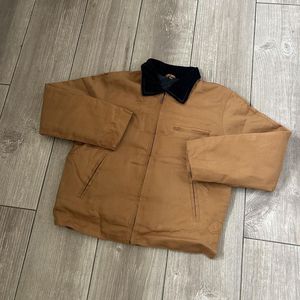 Chaqueta de alta calidad para hombre, chaqueta vaquera con cremallera completa, chaqueta vaquera vintage personalizada con lavado ácido desgastado, chaqueta universitaria de Detroit - Product Image 1