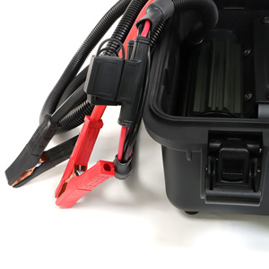 Compresseur d'air portable pour voiture avec tuyau intégré et manomètre mécanique - Product Image 3