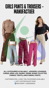 Coupe décontractée élégante mode pantalons de survêtement amples coupe ample salon fabrication personnalisée broderie Logo Options pantalons de survêtement pour femmes - Product Image 6