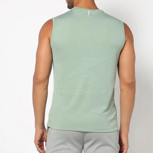 Ropa de moda informal, nuevas camisas sin mangas de moda para hombres, 100% de algodón de punto, transpirable, de secado rápido, gran oferta, elegante y genial - Product Image 3