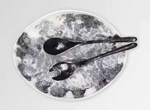 Dernier modèle Bol à fruits en bois et résine époxy Bol à salade créatif Bol décoratif en résine et bois Vaisselle de table - Product Image 6