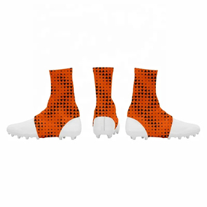 Couvre-chaussures de football respirants sur mesure OEM, grandes tailles, avec design sublimé, protection UV et évacuation de l'humidité, logo couleur personnalisé - Product Image 4