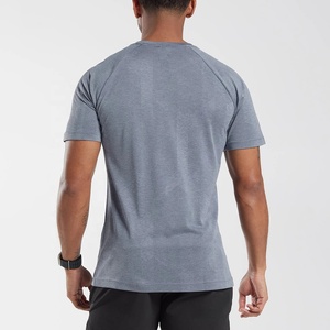 T-shirt de golf sportif respirant en coton biologique 100% pour homme, neuf, OEM, avec logo personnalisé - Product Image 4