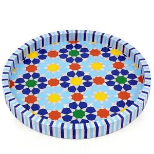 Nouveau luxe nacre incrusté Eid MOP plateau Bakhoor Madkhan Oud boîte perle incrusté Ramadan plateau de service arabe Table décor - Product Image 3