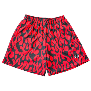 Pantalones cortos de hombre con logotipo personalizado en blanco, pantalones cortos para correr secos, informales, para gimnasio, fitness, sublimación general, venta al por mayor, pantalones cortos de malla de alta calidad para hombre - Product Image 1