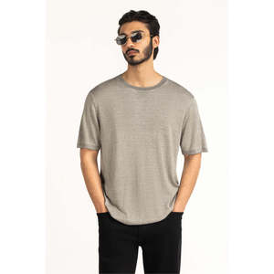 Camiseta Informal Simple y Transpirable de Algodón 100% Ecológico para Hombre, Fabricante OEM ODM, Proveedor, Marca Privada - Product Image 1