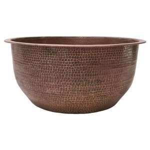 Bol de spa pour les pieds en cuivre de qualité supérieure Relaxation thérapeutique Pédicure Bol en métal couleur argent pour le trempage et le massage des pieds - Product Image 2