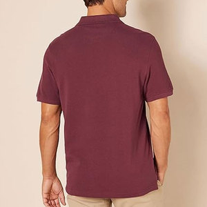 Camisas para Hombre Antiarrugas de Punto con Estampado de Mezcla de Algodón con Cierre de Dos Botones Corte Regular Tallas S-5x - Product Image 3