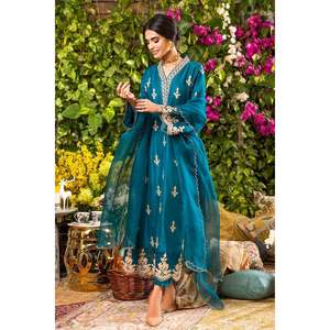 Conjunto de Camisa y Dupatta de Chifón para Primavera/Verano - Product Image 6