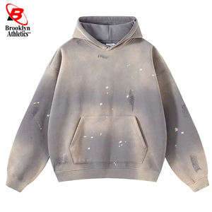 Personalizar Diseño Streetwear Moda Sudaderas con capucha de gran tamaño Puff Sudaderas con capucha - Product Image 5