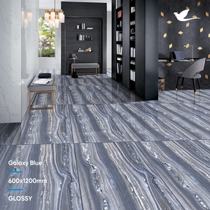Énorme demande sur les meilleures ventes, carreaux de sol en porcelaine émaillée 600x1200mm d'épaisseur 9mm, carreaux polis pour restaurant - Product Image 4