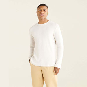 Camisetas de manga larga de corte regular para hombre, 100% algodón, secado rápido, transpirable, personalizado, para correr, venta al por mayor - Product Image 1