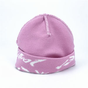 Jacquard Custom Knitted Cap All Color Y2K Graphic <b>Acrylic</b> Beanie Hat With Custom Logo <b>Letter</b> Design 2025 - Product Image 3