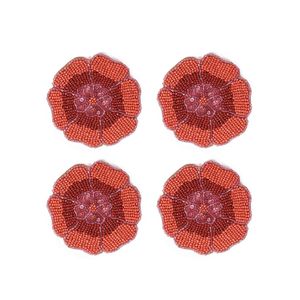 pink <b>Glass</b> Beads Hand Sewed Shoes Upper <b>Glue</b> on Sandal Shoes As Decoration Hot Selling - Product Image 5