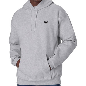 Sweat à capuche gris chiné 100% coton avec fermeture éclair |   Sweat-shirt décontracté à fermeture éclair intégrale |   Vêtements de rue confortables et élégants |   Sweat-shirts en coton doux - Product Image 1