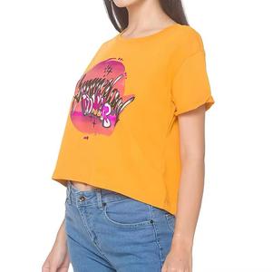 Fabricación profesional Camisetas de mujer más vendidas Camiseta ajustada de nuevo diseño - Product Image 5