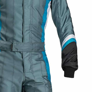 Vêtements de sport personnalisés, combinaison de karting avec gants et chaussures, nouveau design, imprimé, propre combinaison de karting - Product Image 4