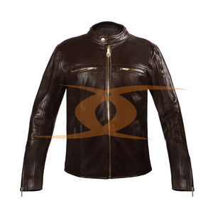 Veste réversible et imperméable en cuir véritable 100% personnalisable pour homme/femme, prix de gros, cuir véritable, grande taille - Product Image 3