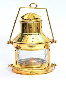 Nautique En Laiton Décoratif En Laiton Huile Indien Décor Lampe Designer En Laiton Suspension Article Décoratif Par Calvin Handicraft - Product Image 6