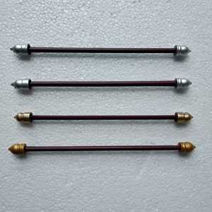 Tiges de défilement en plastique sur mesure avec boutons en or et en argent adaptés aux invitations de taille A4 et A5 idéales pour la revente - Product Image 6