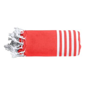 Serviette de plage en coton Makaha personnalisable pour le merchandising - Product Image 1