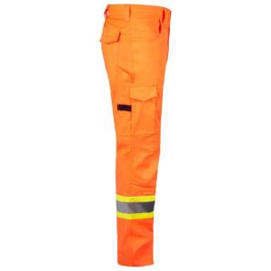 Branded Wholesale Safest Men's High Quality Heavyweight Eco-Friendly Breathable <b>Straight</b> <b>Cargo</b> Pants Work <b>Trousers</b> Safety Wear - Product Image 2