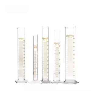 กระบอกตวงขนาด100มล. ทนความร้อนทำจากแก้วบอโรซิลิเกตสำหรับใช้งานทางวิทยาศาสตร์ - Product Image 6
