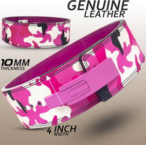 Ceinture de musculation à verrouillage automatique personnalisée en gros, ceinture de musculation de haute qualité pour la salle de sport, ceinture de musculation unisexe à sublimation - Product Image 2