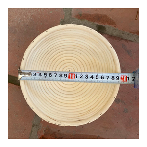 Juego de cesta de prueba de pan de ratán natural con tela de revestimiento-Ideal para hornear pan, cesta de prueba de pan de ratán más vendida - Product Image 2